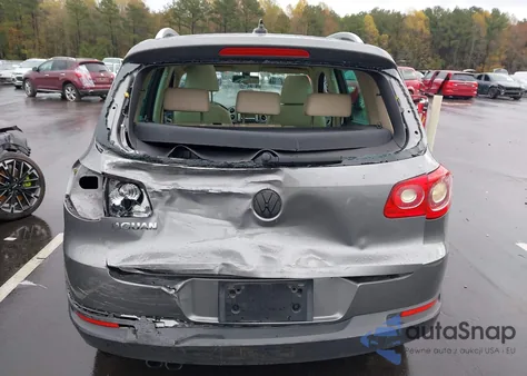 2009 Volkswagen Tiguan Se/Sel из США, поврежденный, VIN WVGBV95N99W002628